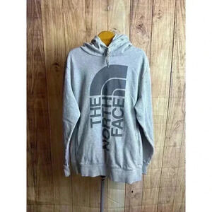 The North Face Men's Hoodie Gray Size M